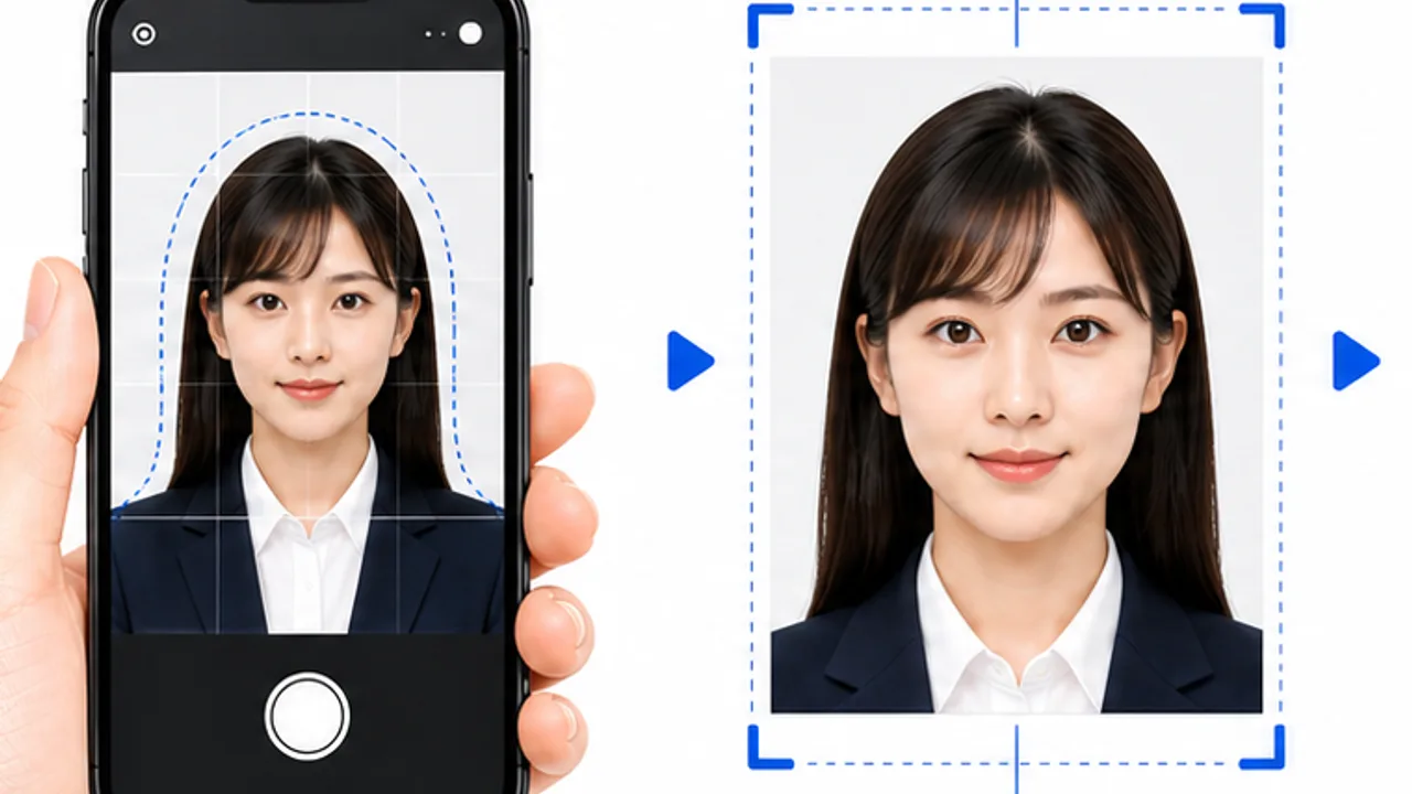 運転免許更新で持参写真を使う前に受付窓口と条件を確認する図解