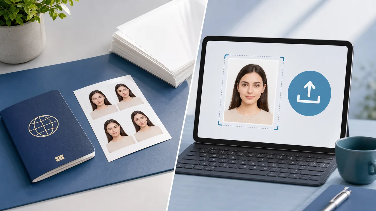 Photo de visa Schengen vs. Photo de passeport